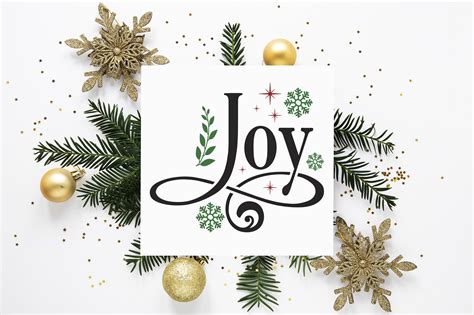Download Joy, Christmas Ornaments SVG, Christmas SVG DXF EPS PNG ...