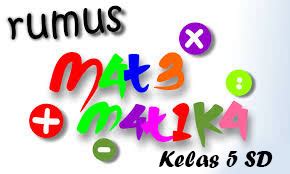 Kumpulan Rumus Matematika SD Kelas 5 Beserta Contoh Soal ...