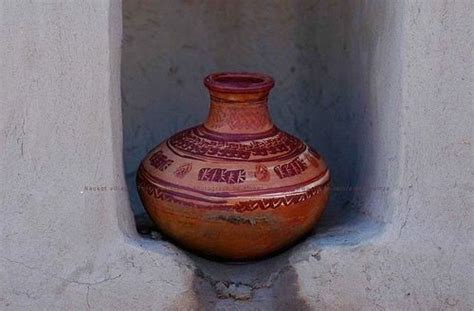 Matka Ghara Water Pot Village House In Sindh Pakistan Decor
