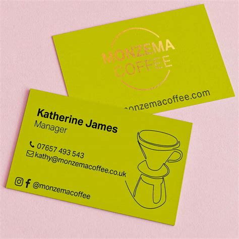 Coloured Business Cards Business Cards Uk