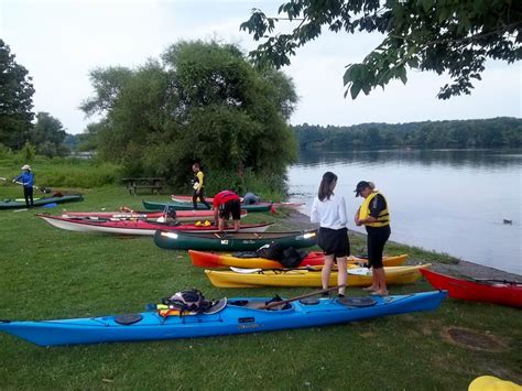 Lehigh Valley Kayak And Canoe Club Members Getting Ready To Paddle At