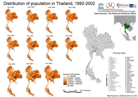 Aswin Asian Studies Thailand Population Distribution