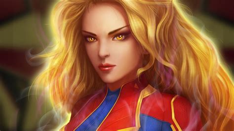 Captain Marvel Close 4k Wallpaperhd Superheroes Wallpapers4k