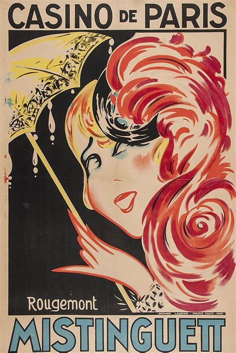 Vintage French Art Deco Poster