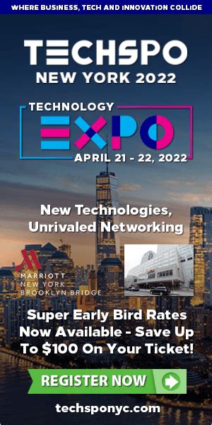 Top 10 Reasons To Attend Techspo New York 2022 · Technology Expo