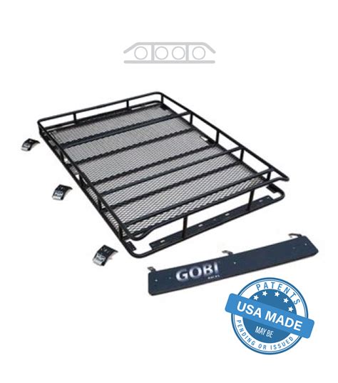 GOBI Jeep Cherokee XJ Ranger Rack No Sunroof Multi-Light Setup