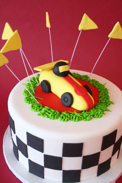 There could be a thousand cake design ideas out there. Mod Cakery - Boy Birthday Cakes - Race Car