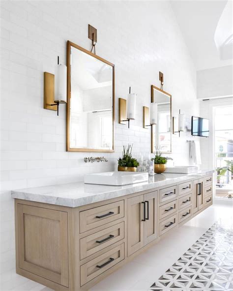 Find the ideal vanity for your bathroom. modern bathroom; floating white oak vanity with matte ...