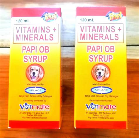 Vetklix Buy 1 Take 1 Papi Ob Syrup Pre And Post Pregnancy Pet