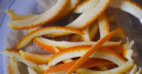 How To Make Candied Orange Peel At Home