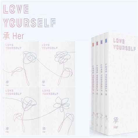 Oh finally the long awaited album details! CD BTS 5th Mini Album - LOVE YOURSELF 承 Her ~ Korean Shop