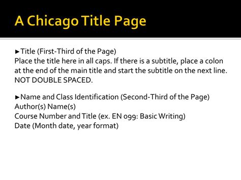 PPT - Chicago Style Citation Process PowerPoint Presentation, free ...