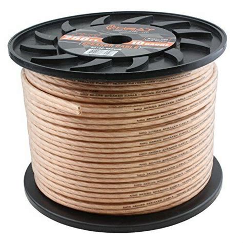 10 Gauge 250 Ofc Speaker Wire Car Home Audio Cable 250 Ft 10awg Sc10g