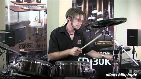 roland td30kv v pro® series electronic drum kit youtube