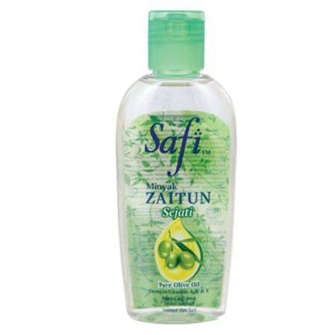 Manfaat minyak zaitun safi beragam manfaat minyak zaitun untuk kecantikan minyak zaitun tidak hanya bermanfaat untuk memasak saja. SAFI MINYAK ZAITUN SEJATI (PURE OLIVE OIL)180ML OR 280ML ...