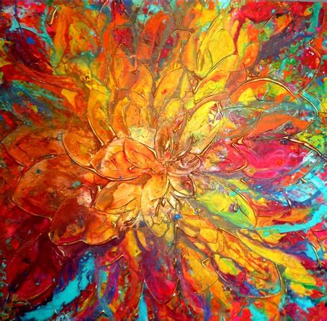 20 Best Bright Colors Abstract Paintings Images On Pinterest Abstract