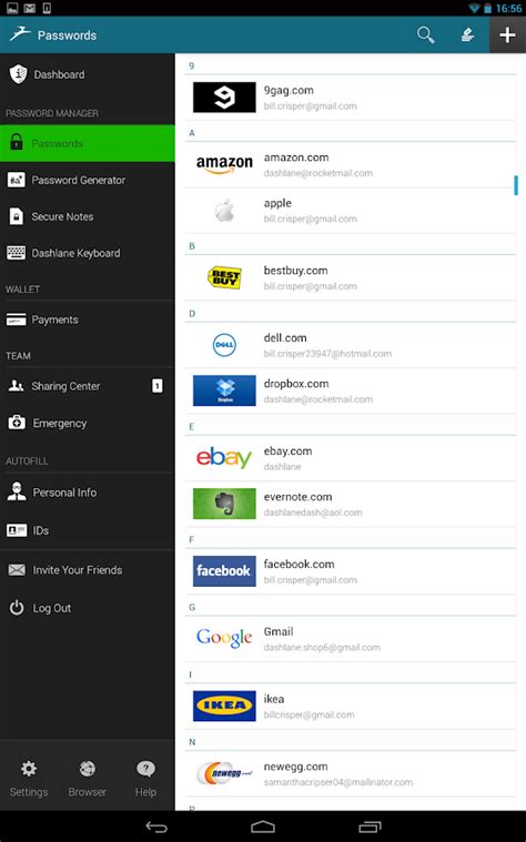 So why should you bother with google chrome's terrible password generator. Dashlane Password Manager - screenshot