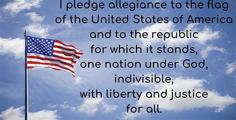The Pledge Of Allegiance And The Separation Of Powers Hacienda Publishing