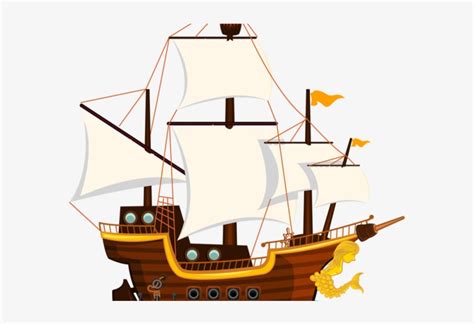 Peter Pan Pirate Ship Clip Art