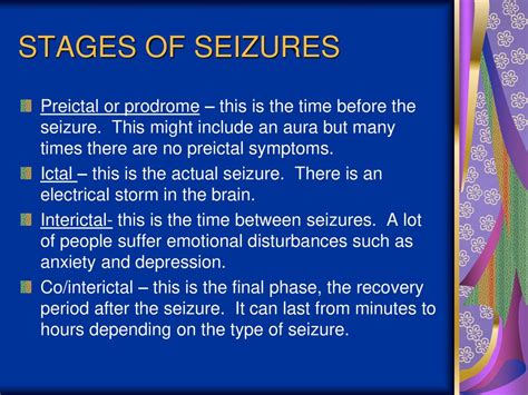 Epilepsy Queensland Do You Know The Stages Of A Seizure 48 Off