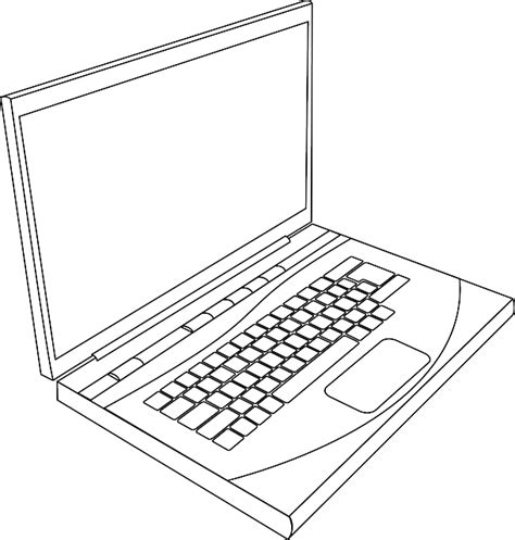 Computadora Portátil Blanco Gráficos Vectoriales Gratis En Pixabay