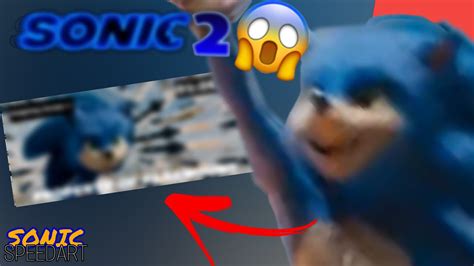 Sonic The Hedgehog Movie Leak Fake Leak Edit Sonic Speedart 61