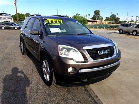 Used 2008 Gmc Acadia Slt 2 Fwd For Sale In Phoenix Az 85301 New Deal