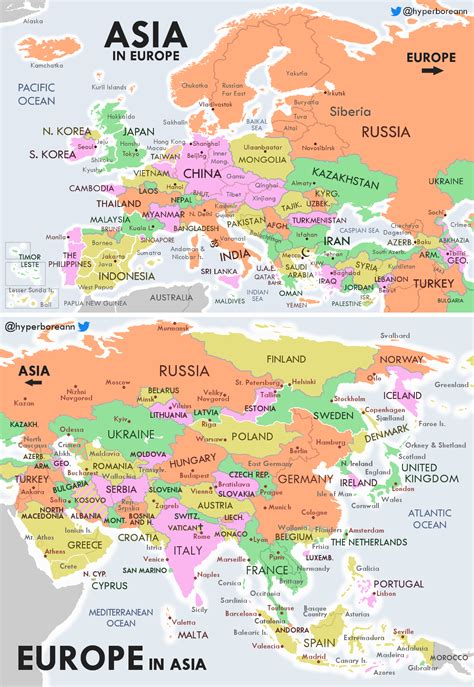 25 Europe And Asia Map Maps Online For You
