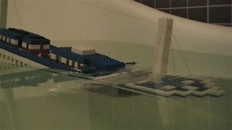 Lego Titanic Sinks Trailer Youtube