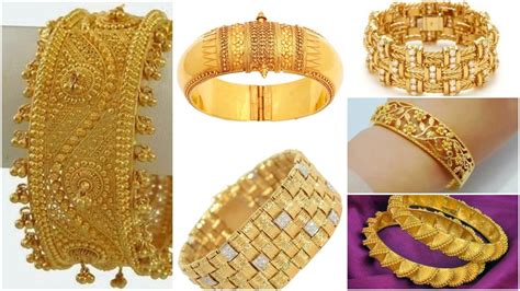25 Latest Designs Of Gold Bangles Simple Craft Ideas