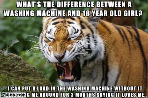 Inappropriate joke tiger - For nothing strictly | Challenge quotes