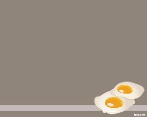 Wonderful free desert backgrounds on desert templates for powerpoint. Fried Egg PowerPoint Template