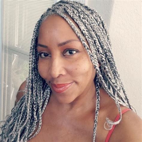 Face Of Cornrows Braids For Black Women Gorgeous Gray Hair Grey