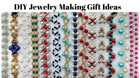 DIY Jewelry Making Gift Ideas Beading Patterns YouTube