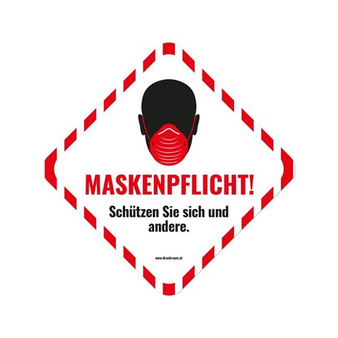 Das gaben bildungsminister heinz faßmann (övp) und gesundheitsminister wolfgang mückstein (grüne) am samstag in einer aussendung bekannt. Aufkleber Maskenpflicht weiß | 40x40cm | 2er-Set
