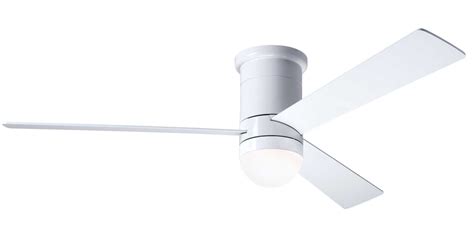 Hunter fan company hunter 23845 original 52 white ceiling fan with five blades. Cirrus Flush DC • 50" | Modern fan, Ceiling fan, Flush ...