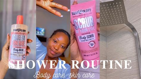 My Shower Routine Relaxing Routine Body Care Skin Care Tips Youtube