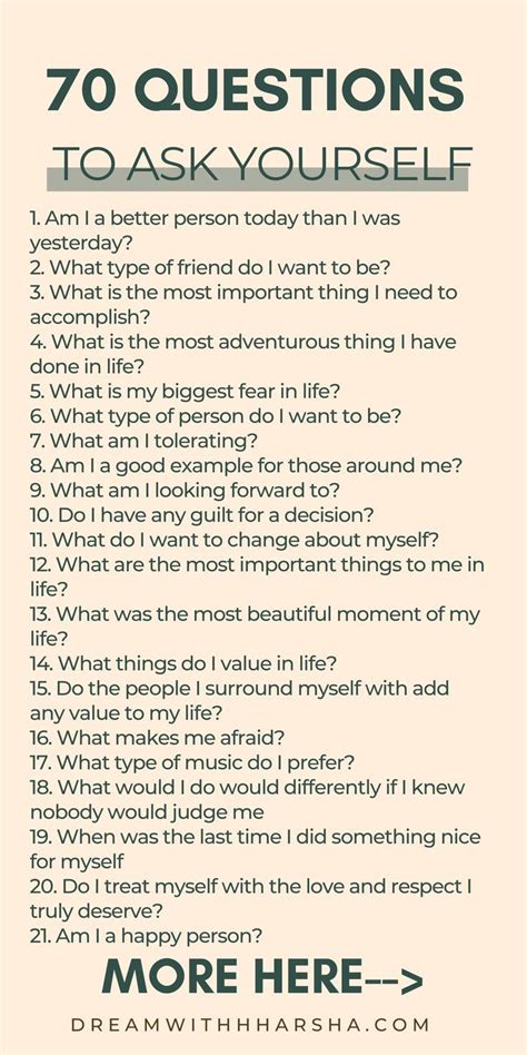 70 Questions About Yourself You Must Ask Yourself For Personal Growth