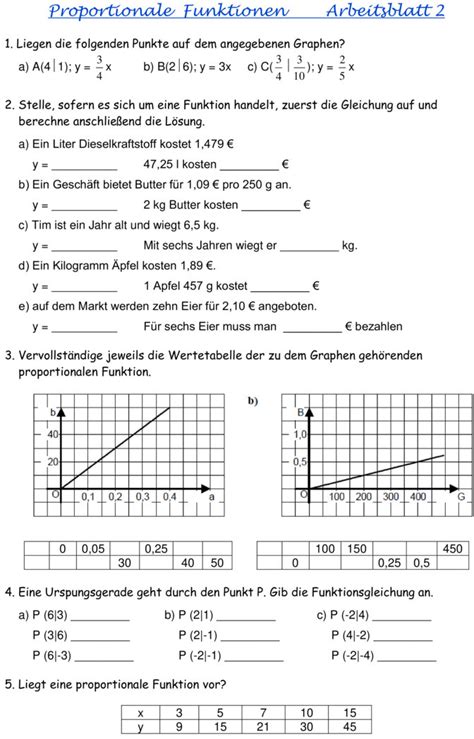 Wie berechnet man nullstellen mit quadratischer ergänzung? Übungsblatt zu Lineare Funktionen 8. Klasse