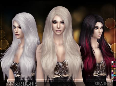 My Sims 4 Custom Content List For Female Hair Loby Simmer