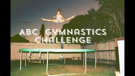 Abc Gymnastics Challenge Youtube