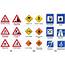 A Red Triangle Traffic Signs That Refer To The Concept Of Danger With 