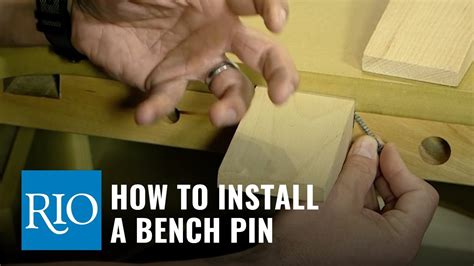 How To Install A Bench Pin Youtube