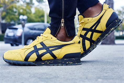 Bruce Lee Black And Yellow Onitsuka Tiger Colorado Legend Ltd To