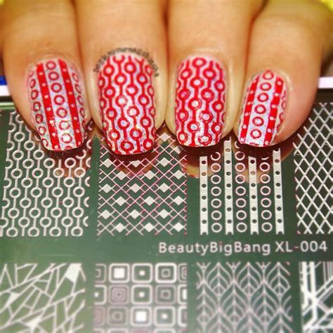 Beauty Bigbang Xl 004 Nail Stamping Plate Review And Demo Nail