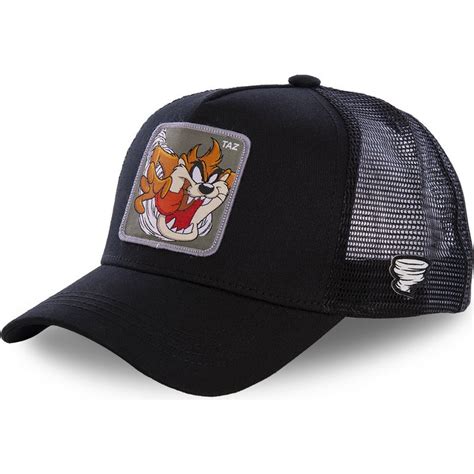Tasmanische teufel, wombats, wallabys und kängurus gehören zu den bekannten tieren tasmaniens, aber auch exoten wie das schnabeltier und. Capslab Tasmanischer Teufel TAZ3 Looney Tunes Trucker Cap ...