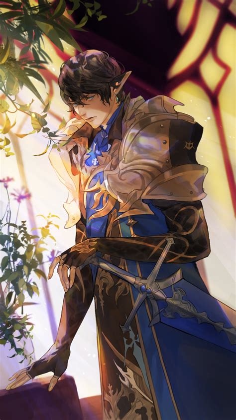 Aymeric De Borel And Temple Knight Final Fantasy And 1 More Drawn By