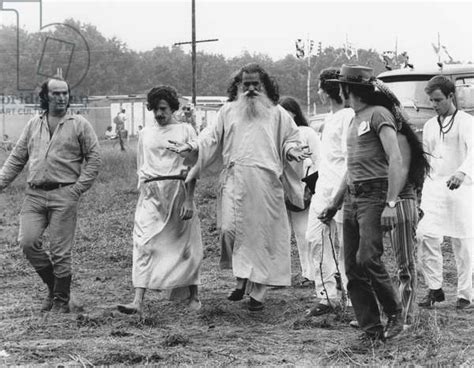 Image Of Hippie Movement 1969 An Indian Guru And His Followers At