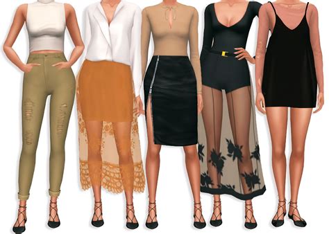 Citrontart Sims 4 Dresses Sims Sims 4 Otosection