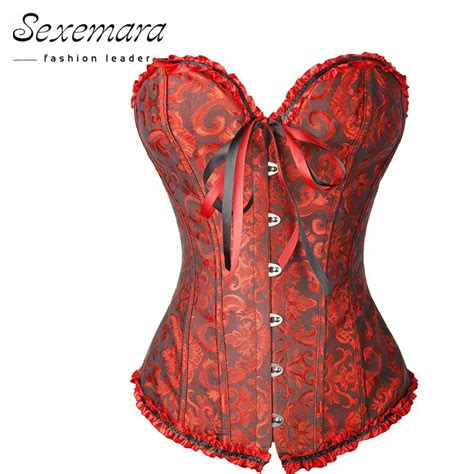 Bustier Corset Sexy Lingerie Women Underwear Erotic Transparent Lace